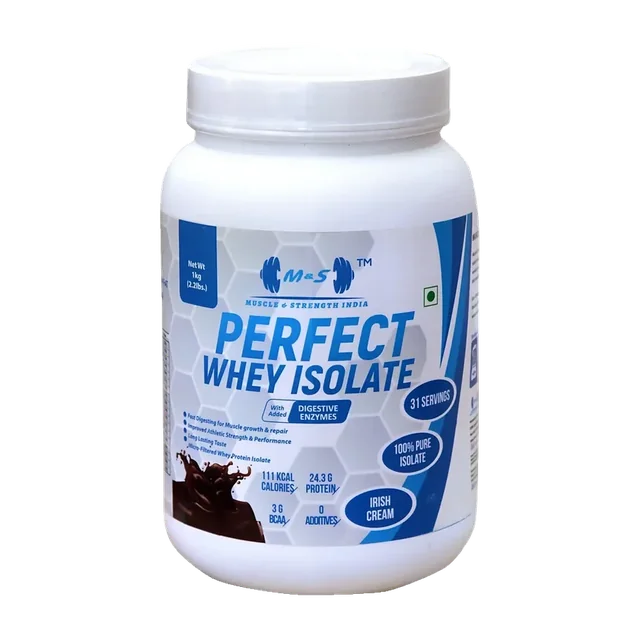 Muscle & Strength India Perfect Whey Isolate 2 kg